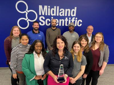 ADM Names Midland Scientific as 2022 Supplier of the Year 