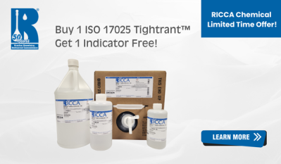 Ricca Chemical Limited Time Offer
