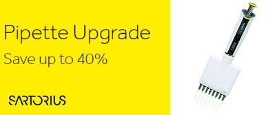 Upgrade Your Pipetting and Save up to 40% with Sartorius